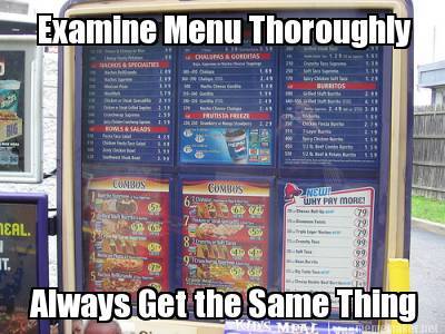 Every time at Taco Bell