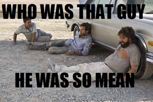 When I finally get to reading the comments on anything I post....