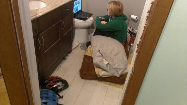 This is how my wife responds to a tornado warning.