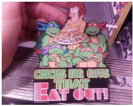A classic in honor of the new TMNT movie.