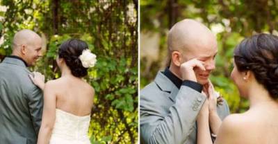 These Grooms Cried Because Their Brides Were So Beautiful