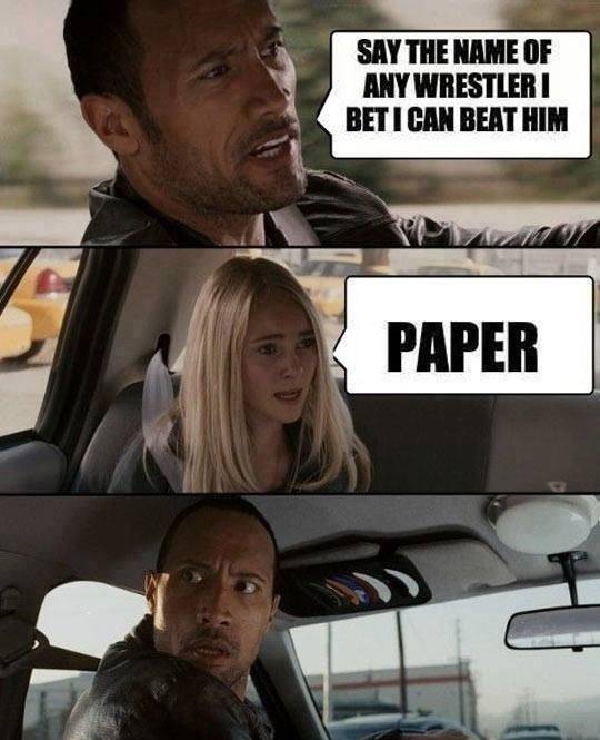 I bet I can beat him.
