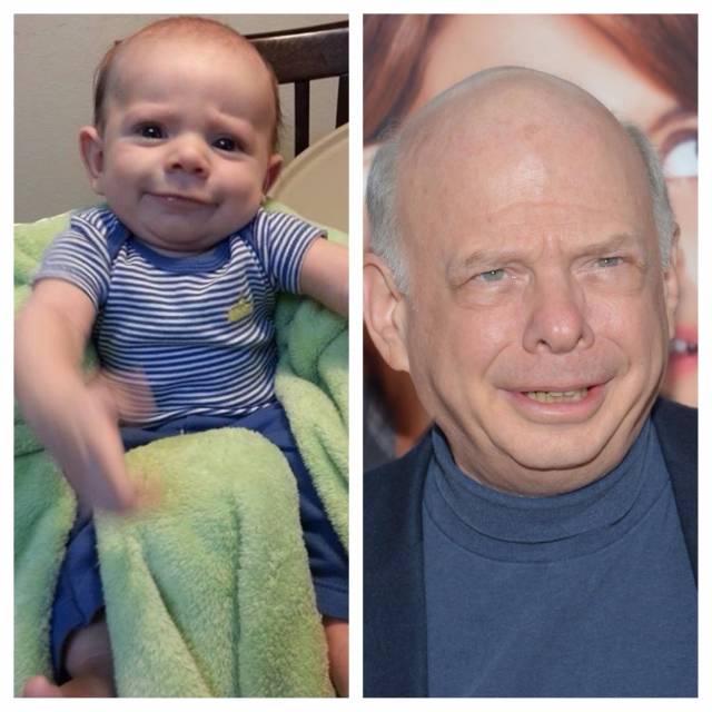 Friends baby looks like Wallace Shawn... Inconceivable!!