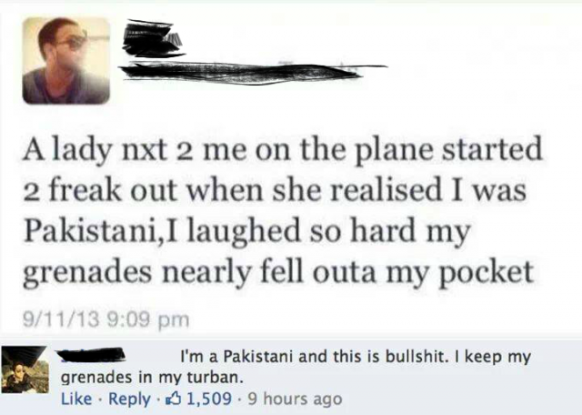 Should have worn his turban..
