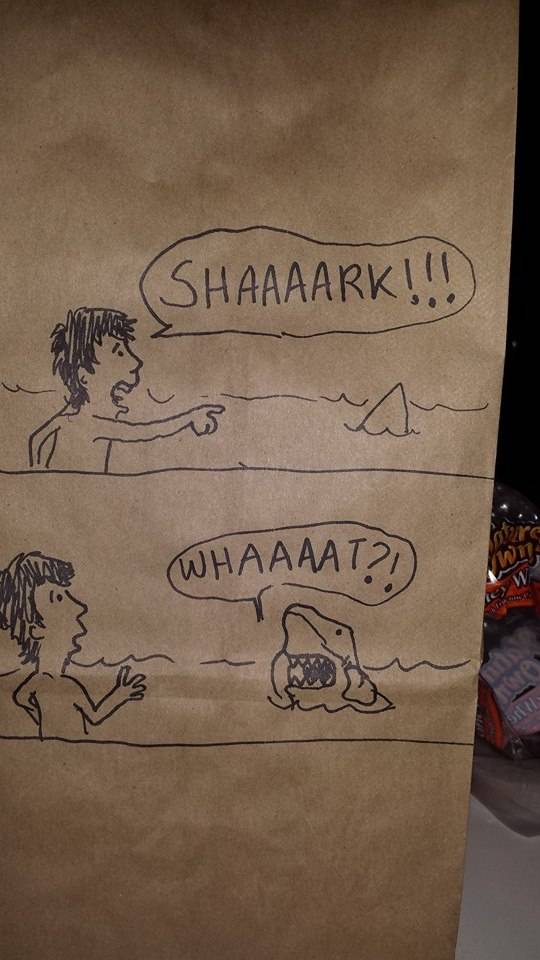My Son's Lunchbag Today