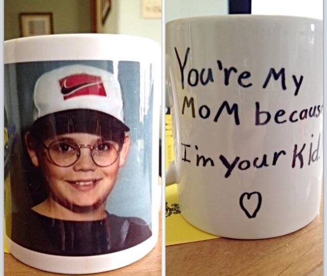 My buddy made this for his mom for Mothers Day when he was 12.