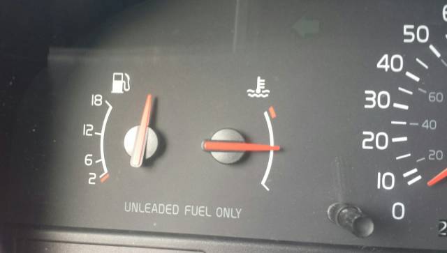 Filled up for the first time in over 2 years. I think my car is being a little dramatic.