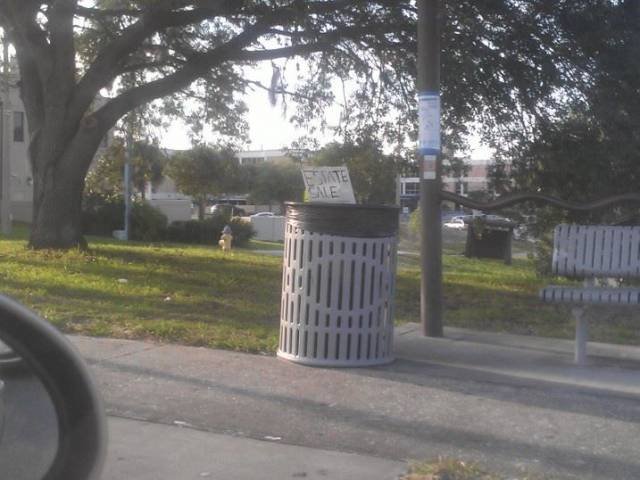 I guess Oscar fell on hard times...