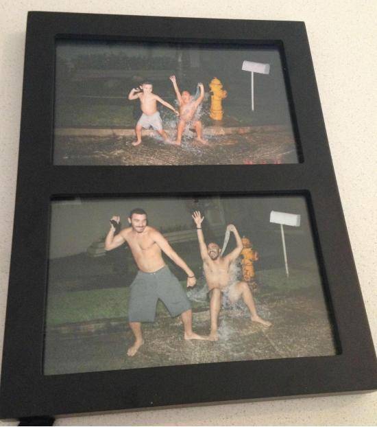 So my brother and I did this for our mom, she cried
