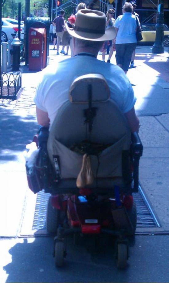 Now he’s got two pairs he can’t use.
