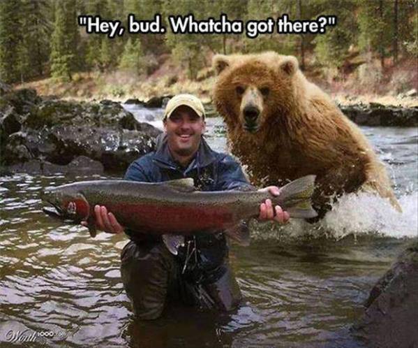 Dude - Look behind you!