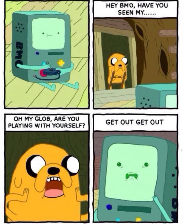 Are you playing with yourself?