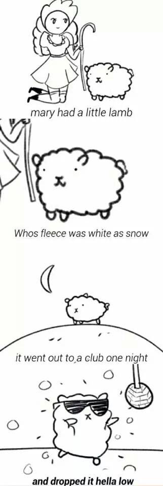 Nursery rhymes changed for the current generations.