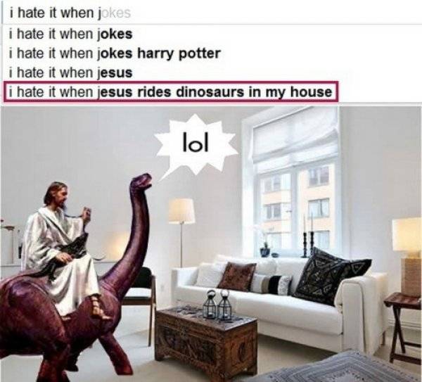 I hate it when Jesus does this