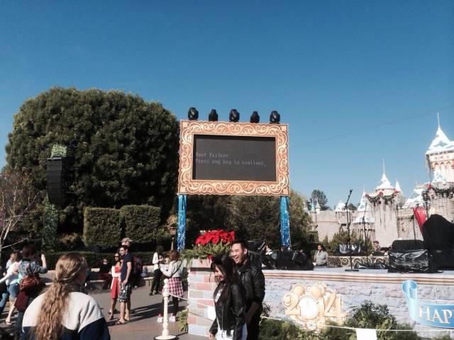 And the not my f*cking job award at Disneyland goes to...