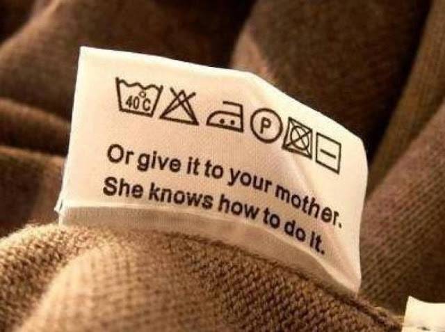 don't do anything, just give it to your mother