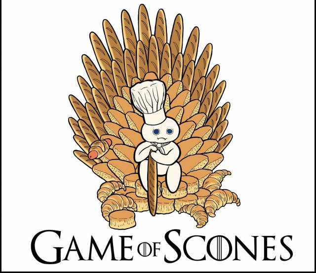 Googled 'Game of Scones'. Was not disappointed.