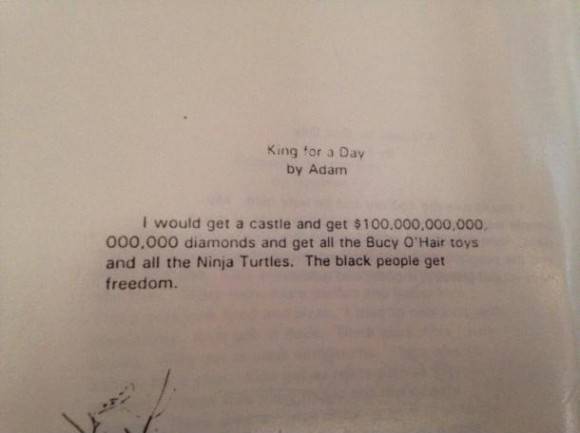 My brother’s response to 