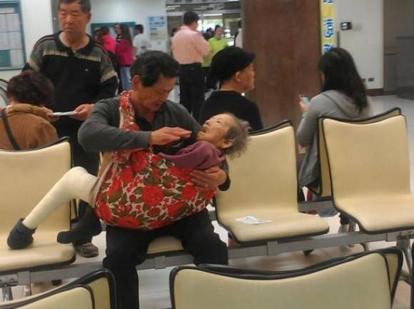 A truly dedicated son