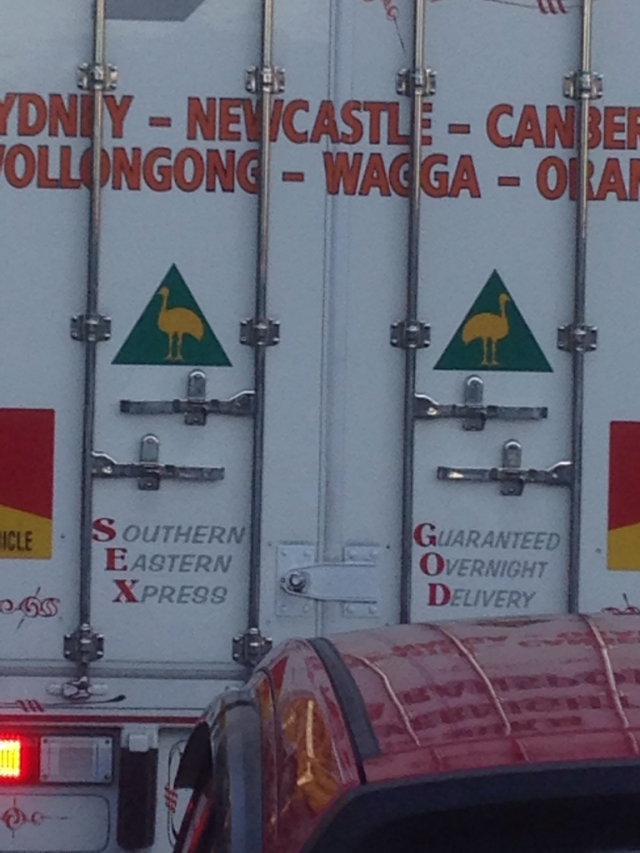Loved, saw it in traffic. Made my day.