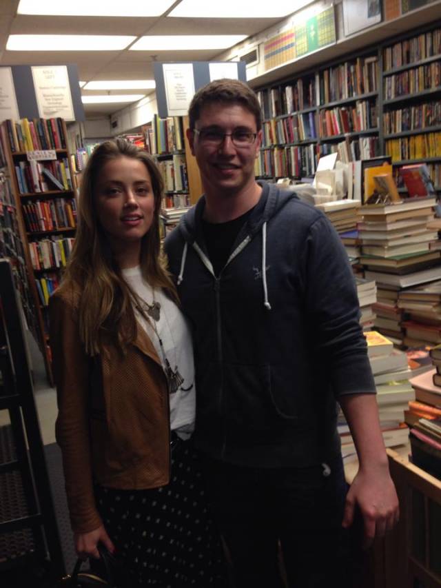 Friend turned down a pic with Johnny Depp to get a picture with his fiancé Amber Heard instead