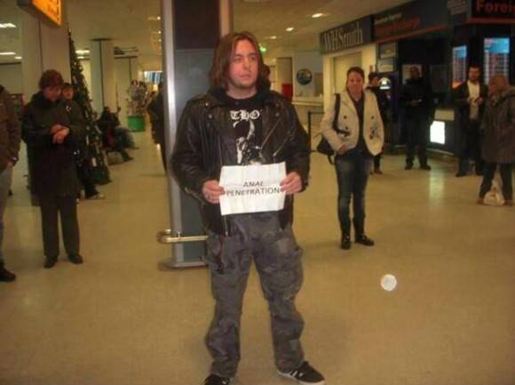 Picking up the rest of your band at the airport