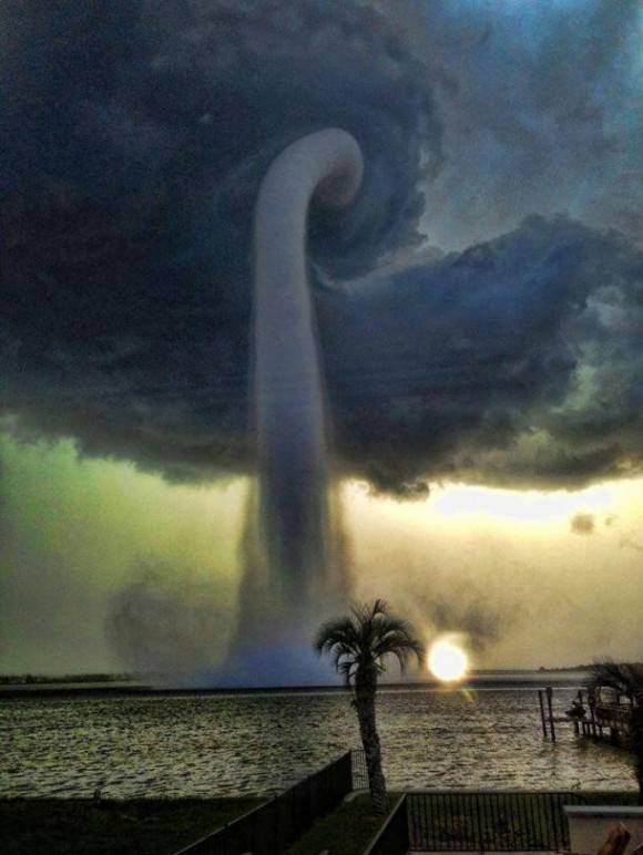 Waterspout in Tampa Bay