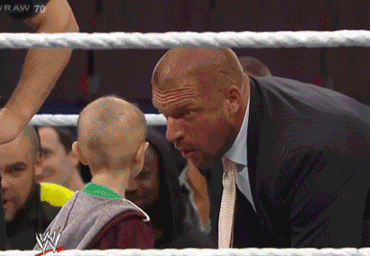 Sometimes fake wrestlers do real good deeds