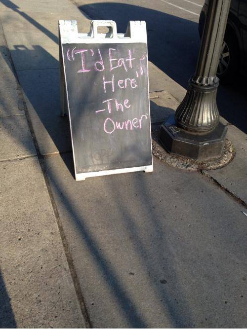At least they’re honest