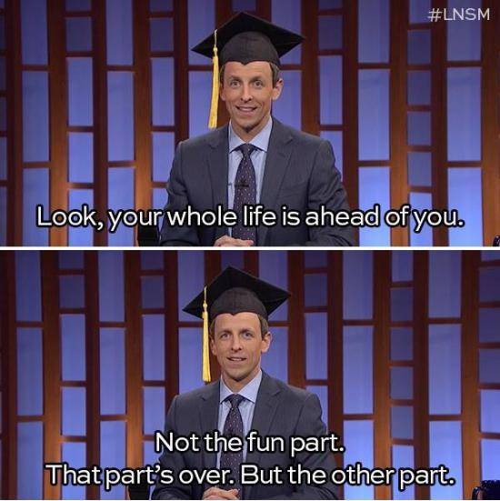 Message for recent graduates