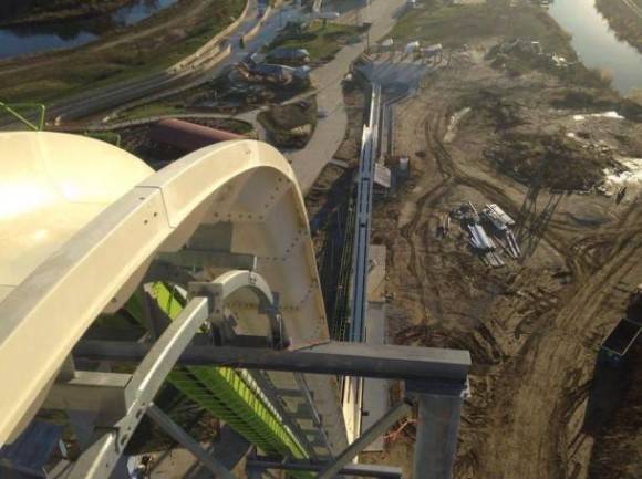 World's tallest water slide under construction in Kansas
