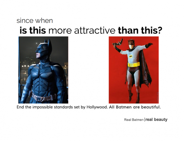 All batmen should be treated equal, no matter what size