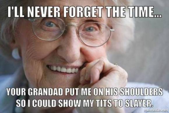 Generation X Grandma.