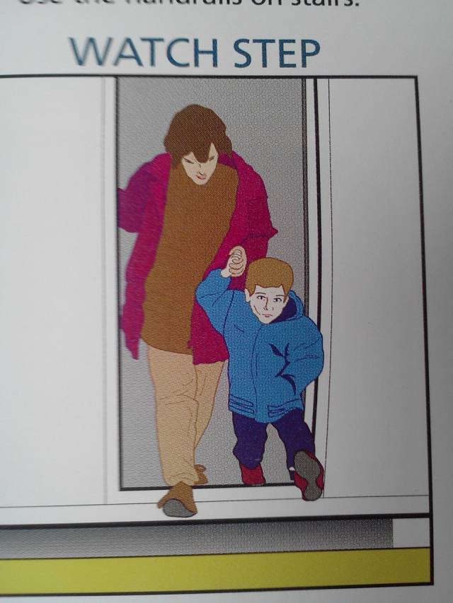 Zoolander's modeling career started in a train safety card.