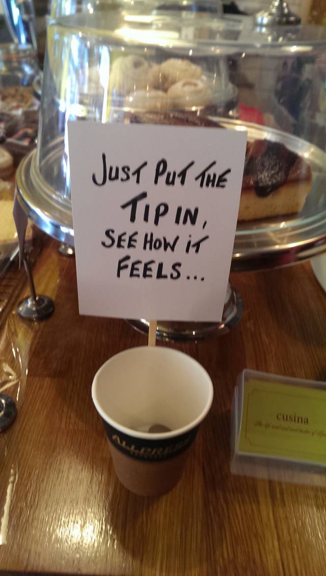 This offended some customers. I don't really see an issue with it...