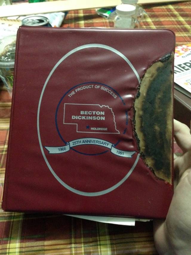 This is my mom's cook book... It's safe to say she's not the best cook in the world.