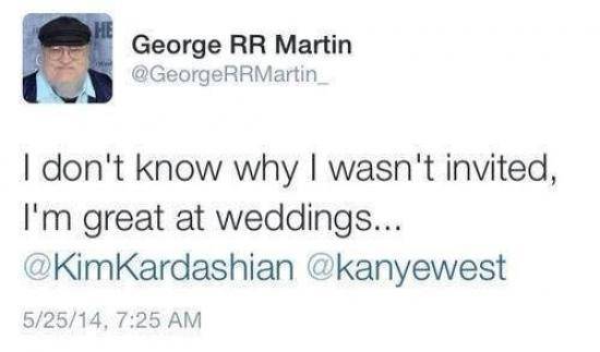 GRRM tweet