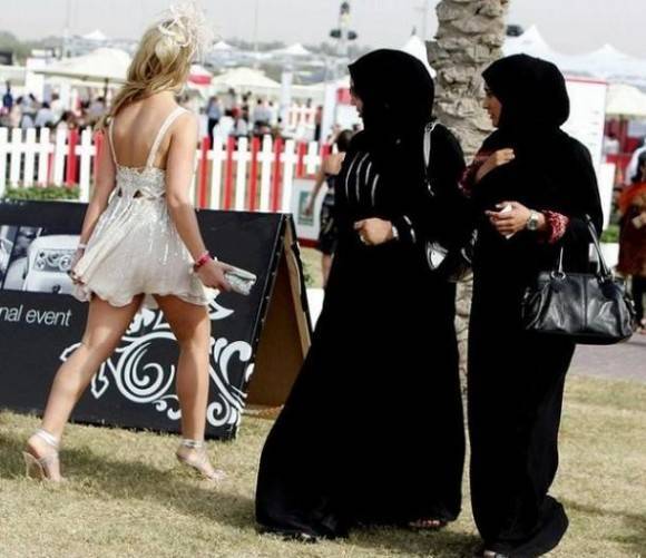 culture clash in Dubai, UAE