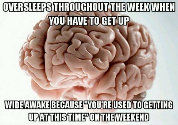 Wide awake since 6 without alarm
