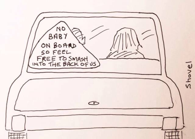 No baby on board
