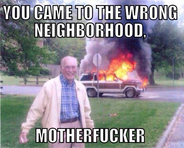 The only thing I could think of when I saw the Grandpa hates Jeeps post.