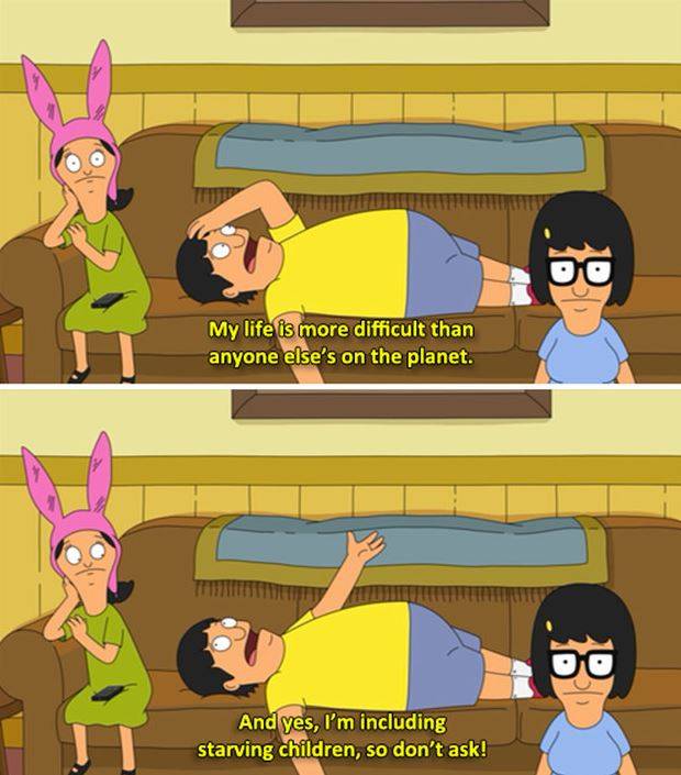 Gene - Telling it like it is