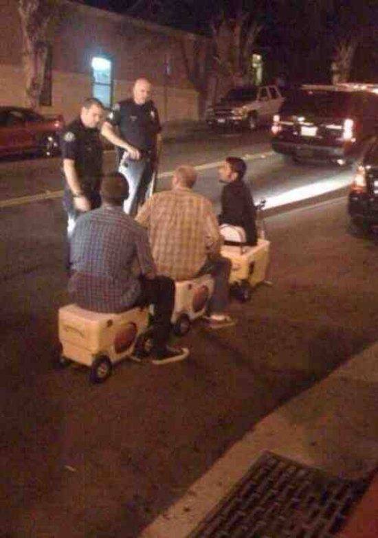 What seems to be the problem officer?