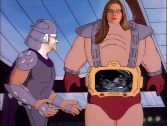 At 15 weeks pregnant, my wife finally let us announce on facebook. She was not happy with my ‘announcment’