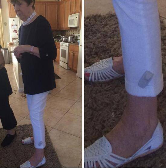 I’m frightened by any person willing do to hard time for a pair of white capris.