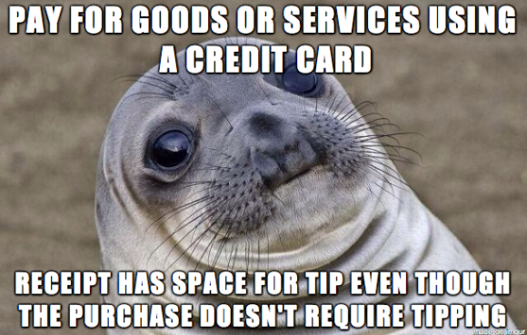 They have to realize how awkward this is, right?