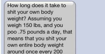 Someone sent me these text msgs, I broke down crying tears of laughter