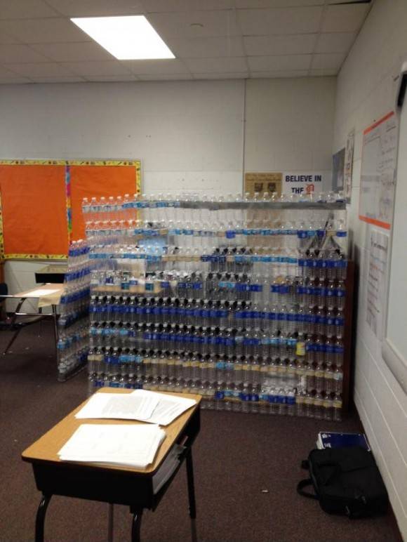 My students’ prank turned into the coolest thing ever: my own teacher fort.
