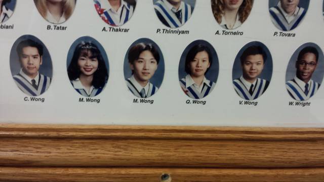 Five Wong's make a wright.