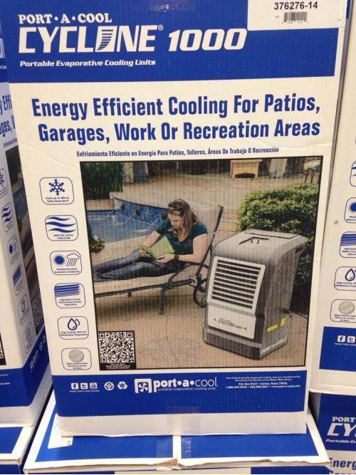 I’ll just air-condition the outside, because f*ck the electric bill.